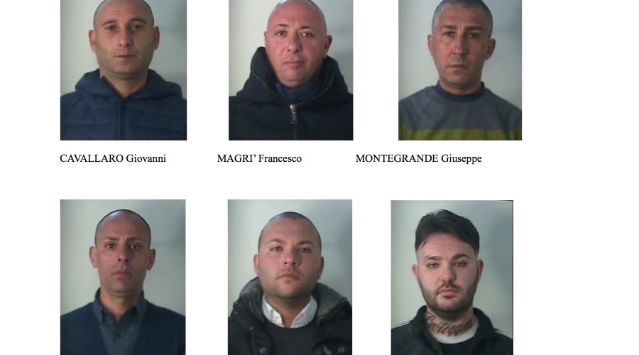 Catania, 6 arresti per mafia