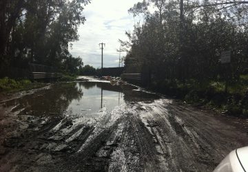 Mascali, strade-trappole con buche e voragini