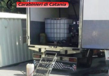 Aci S.Antonio, scoperto deposito illegale di carburante