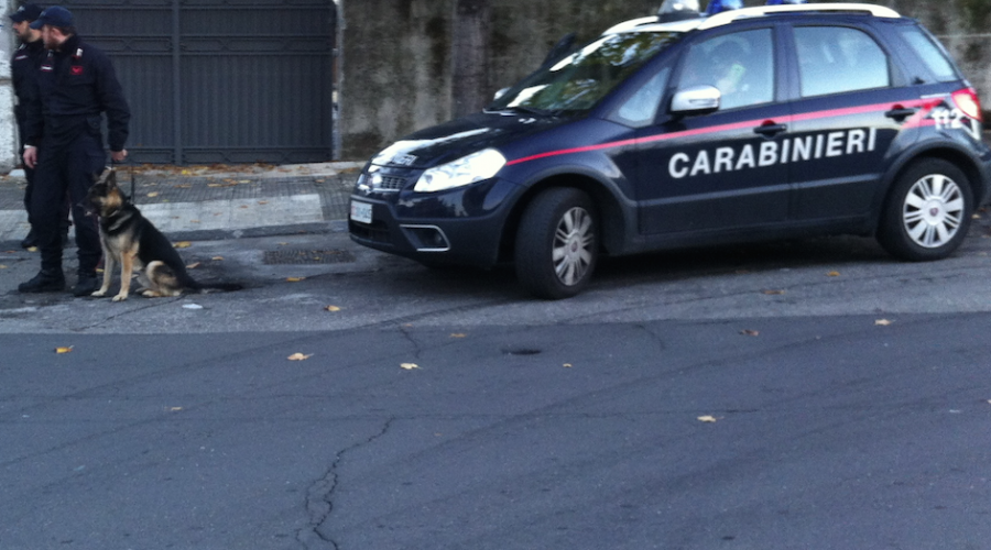 Servizio straordinario controllo territorio dei carabinieri