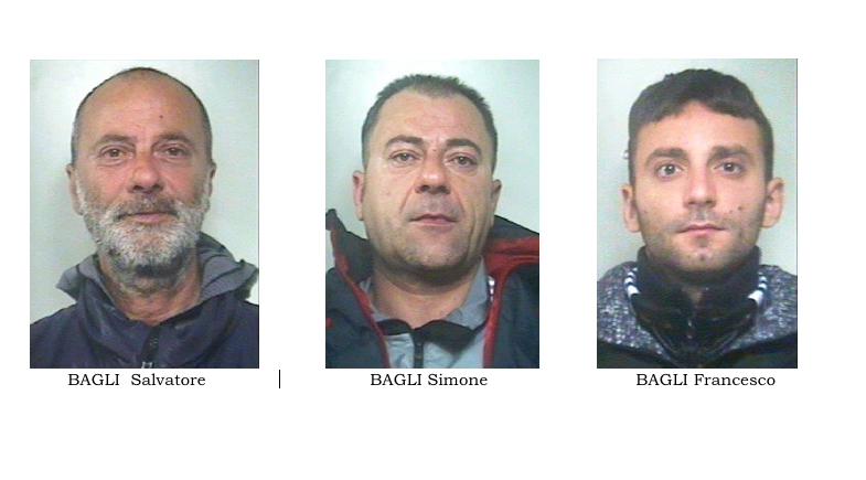 Famiglia dedita all’“agricoltura e alla “pesca”. Arrestati in 3