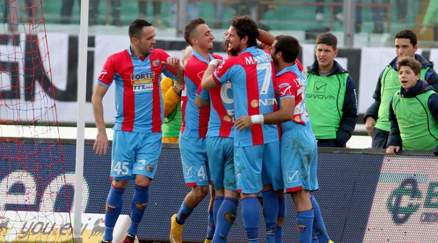 Un Catania al bacio contro il Perugia