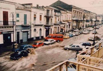 Giarre, alluvione del 13 marzo 1995 VIDEO