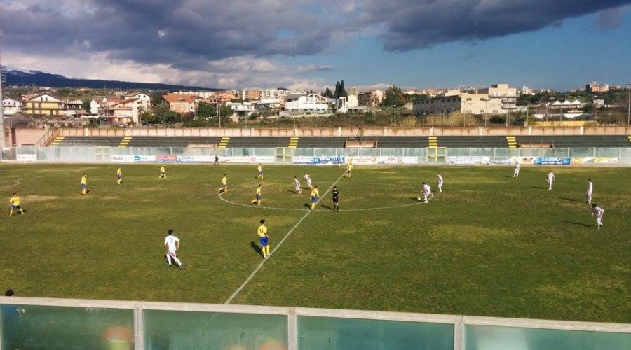 Calcio, il Giarre inciampa a Paternò