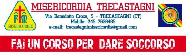 Trecastagni, al via corso di emergenza della Misericordia