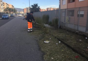 Giarre, al via interventi scerbatura nelle aree degradate