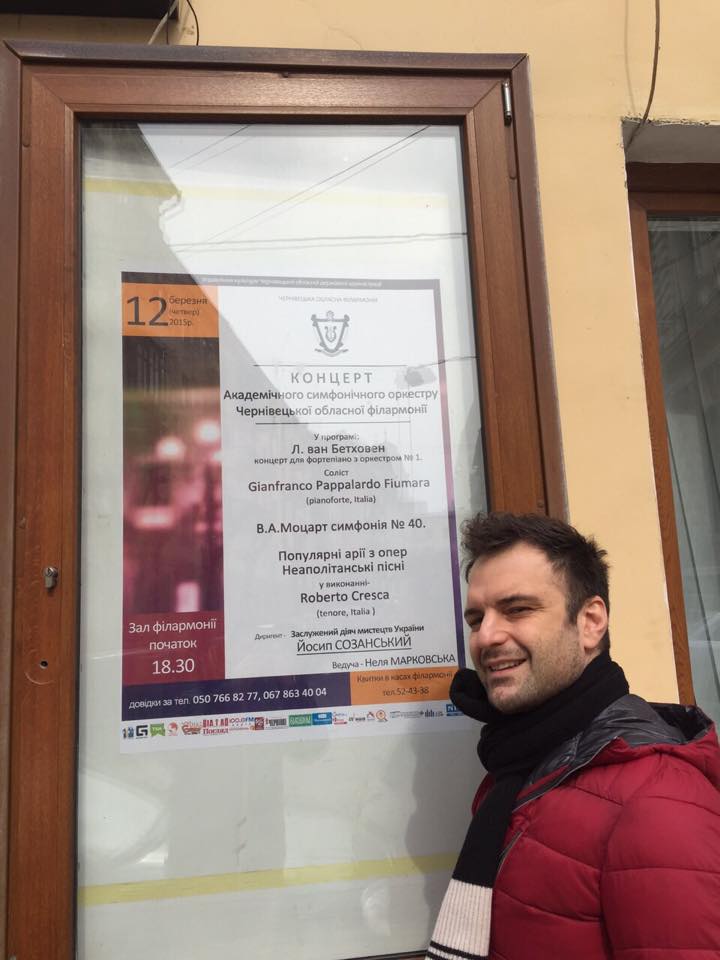 Musica, al via tournèe di Pappalardo Fiumara e Cresca in Ucraina e Egitto