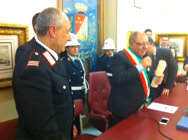 S. Alfio, mar. Polisano riceve cittadinanza onoraria