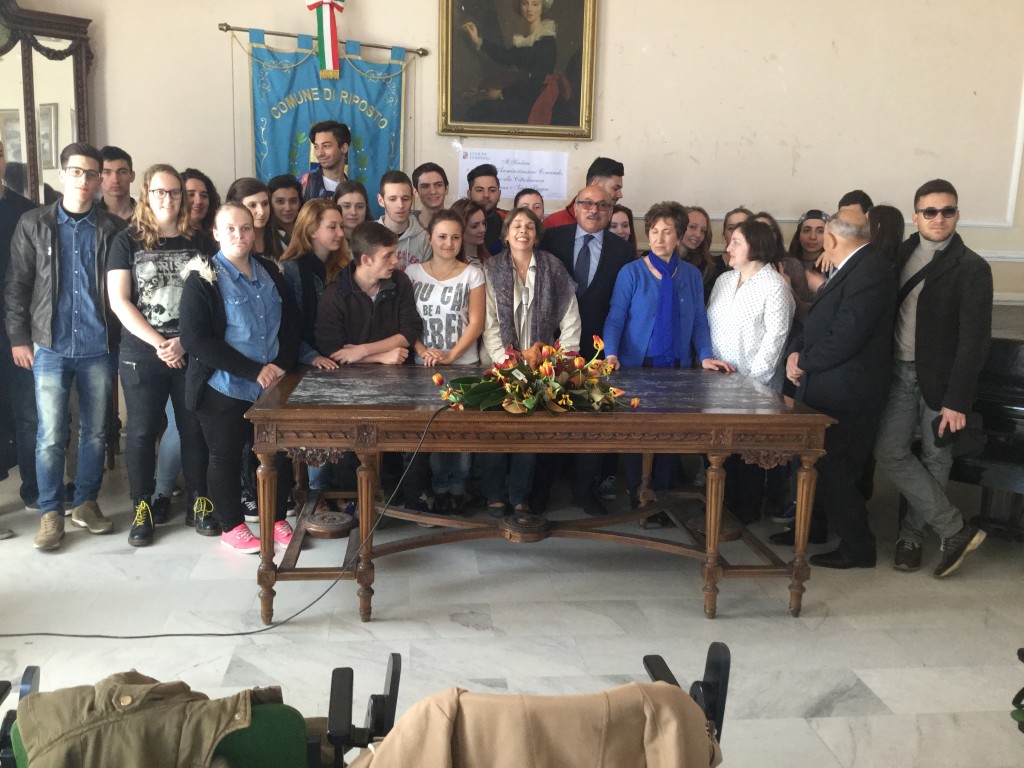 Riposto, delegazione di studenti francesi ricevuta in Municipio