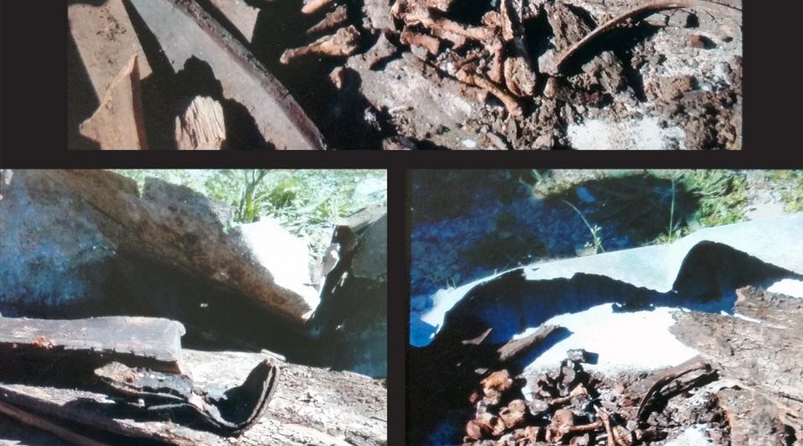 Randazzo, ritrovata vecchia bara con resti umani