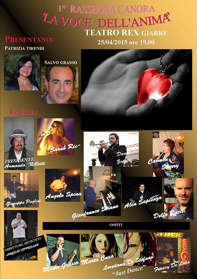 Tutto pronto per il festival canoro “La voce dell’anima”