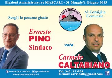 Elezioni Mascali: a colloquio con Carmelo Caltabiano