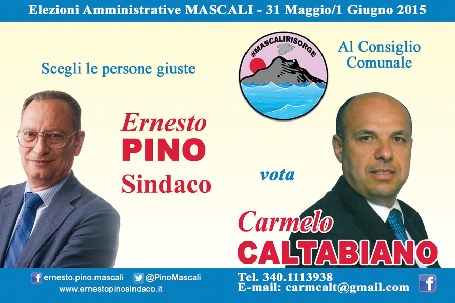 Elezioni Mascali: a colloquio con Carmelo Caltabiano