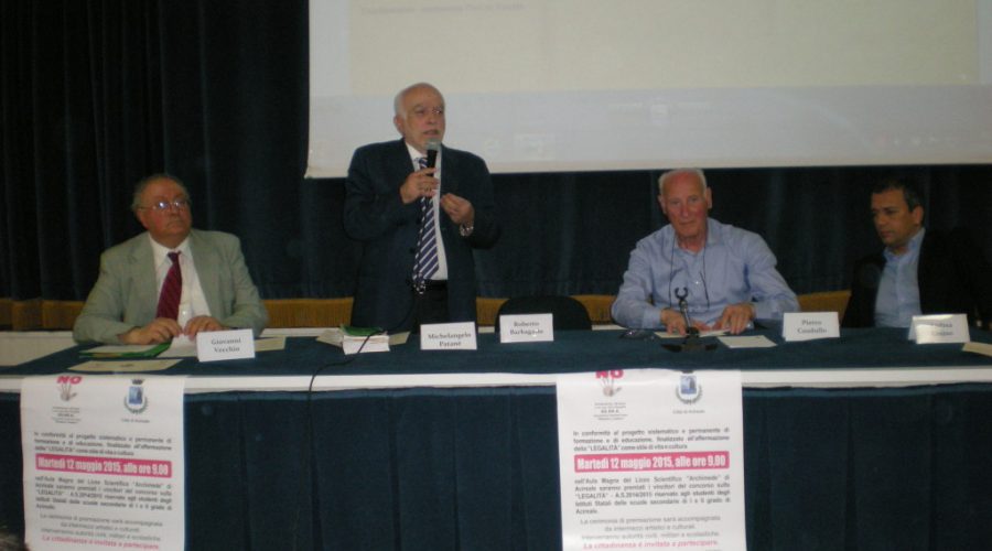 Acireale, concorso “Legalità 2015”: studenti premiati dall’associazione antiracket