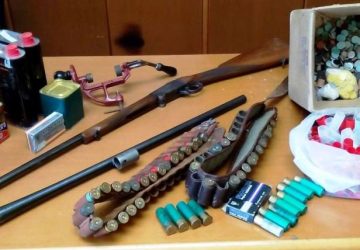 Mascali: armi, munizioni e mezzi rubati. In manette pregiudicato