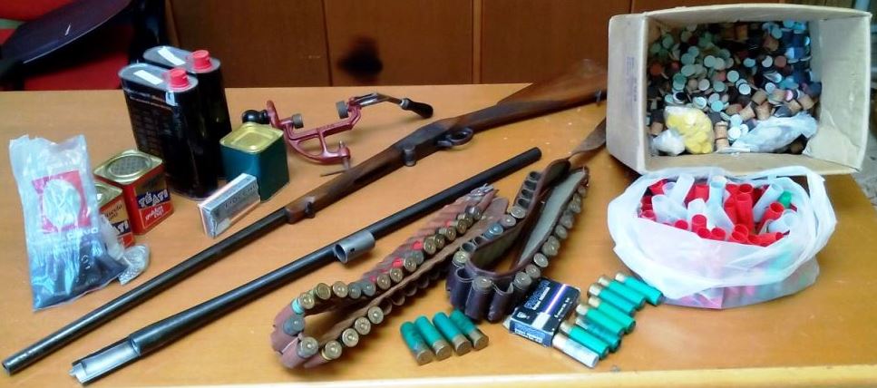 Mascali: armi, munizioni e mezzi rubati. In manette pregiudicato