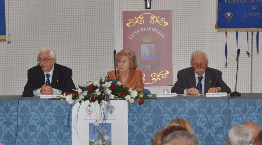 “Gli Azzurri nella terra di Aci tra la prima e la seconda guerra mondiale”
