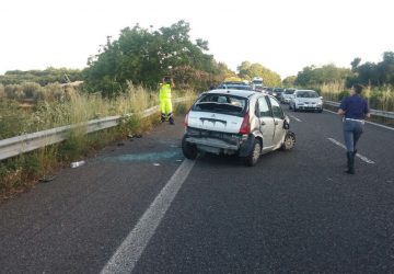 Fiumefreddo, incidente in autostrada. Interviene elisoccorso