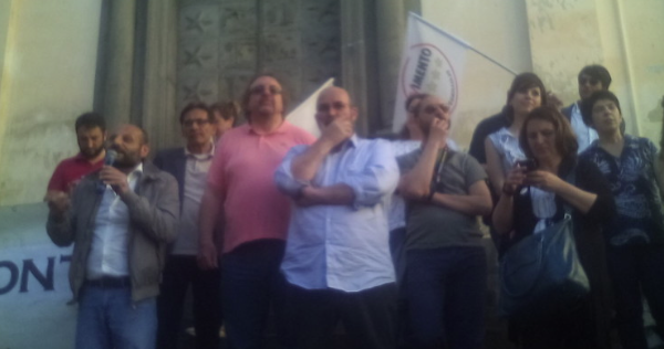 Bronte, marcia per la legalità del M5S