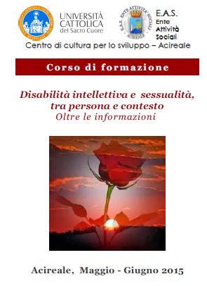 Acireale, corso in disabilit&agrave; intellettiva e sessualit&agrave;