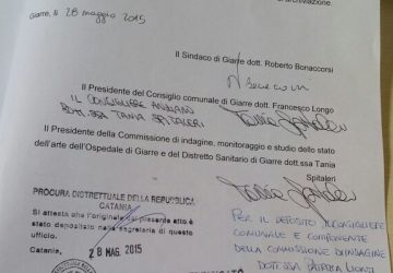 Ospedale: il Comune di Giarre denuncia l&rsquo;Asp alla Procura