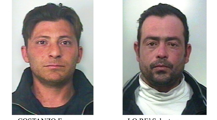 Spaccano la vetrata del distributore “Agip” di Paternò: arrestati