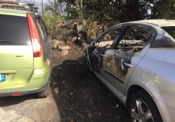 Giarre, notte di fuoco in via Ercole Patti