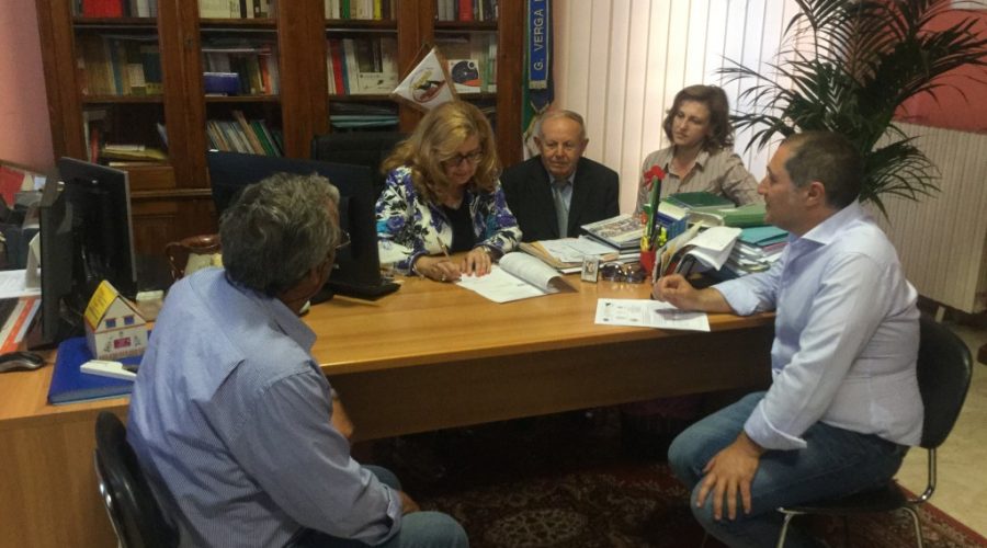 Riposto, consegnati i lavori nel plesso Marano