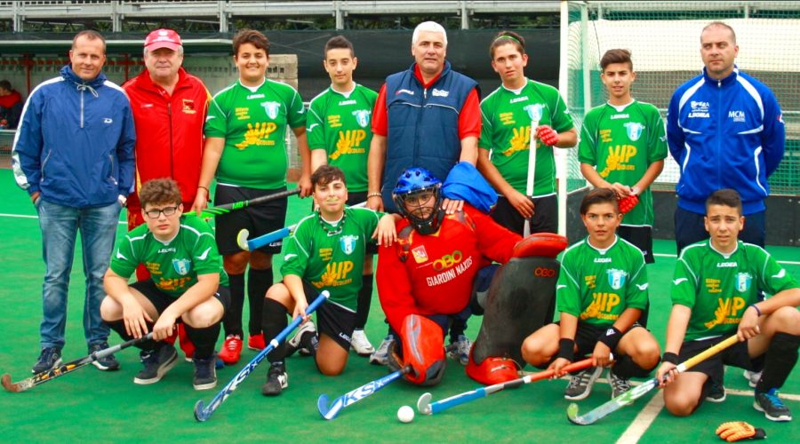 Hockey a Giardini Naxos: ottavo posto nazionale per gli under 14 della “Maria SS. Raccomandata”