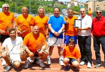 &ldquo;Real Naxos&rdquo; campione provinciale Uisp di tennis