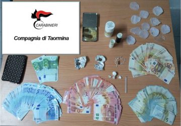 Taormina: arrestato il titolare di un bar per detenzione ai fini di spaccio