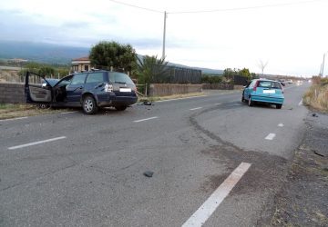 Randazzo, ancora un incidente con feriti