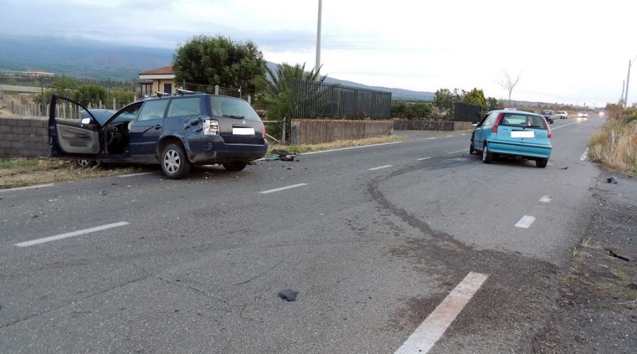 Randazzo, ancora un incidente con feriti