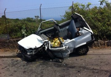 Mascali: grave incidente. Un morto VD