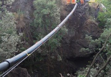 Linguaglossa: ripristinata la condotta idrica