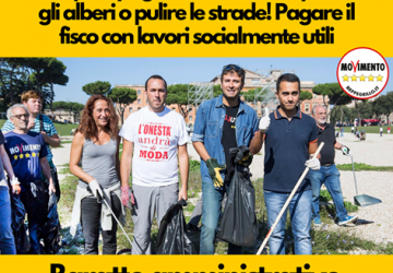 Fiumefreddo: il Movimento 5 Stelle propone il &ldquo;baratto fiscale&rdquo;