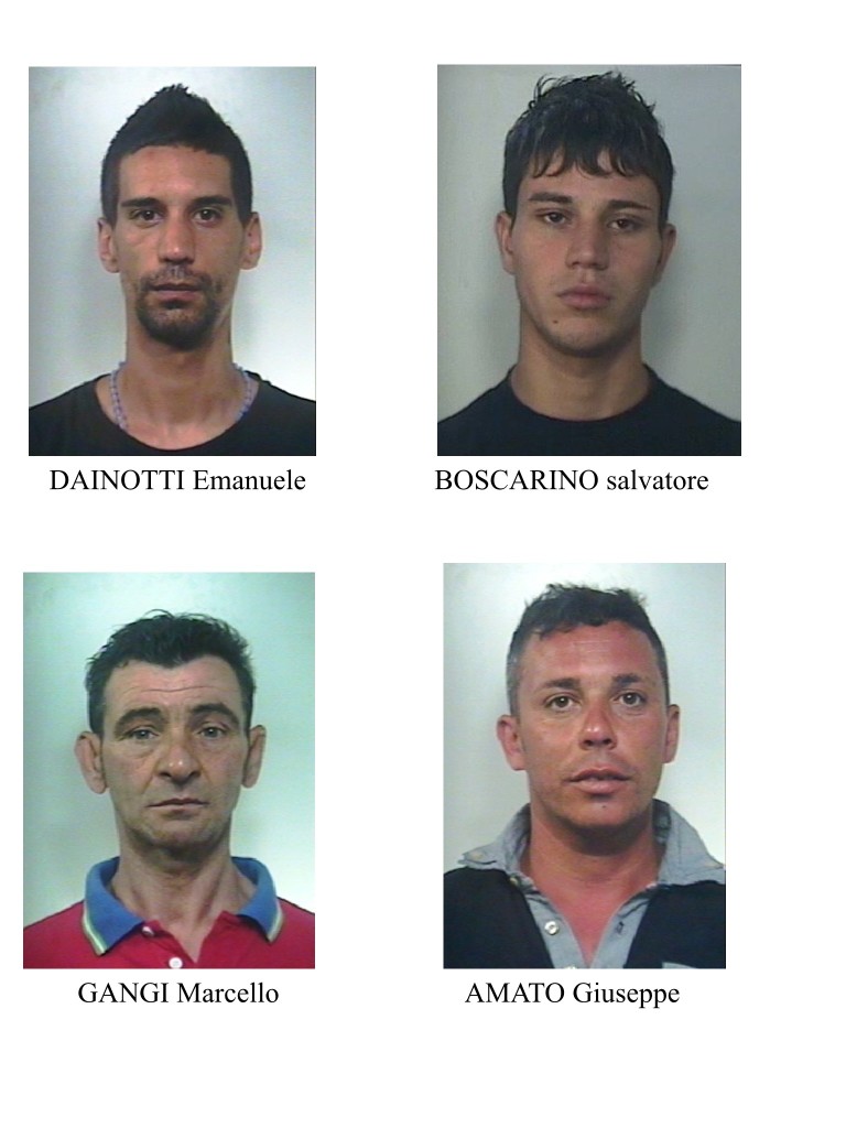 Catania, controllo del territorio: 5 arresti