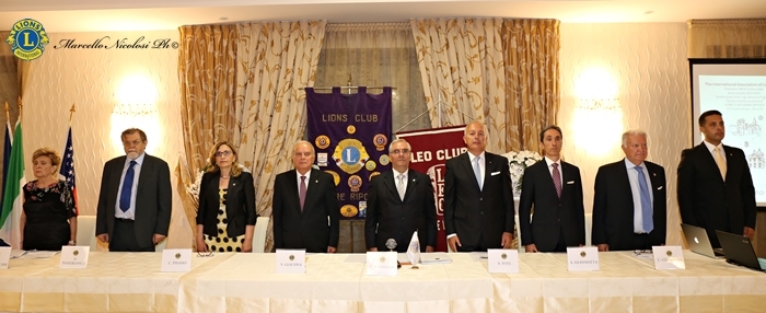Premio Lions ad Angelo Panebianco. Alfredo Foti nuovo presidente