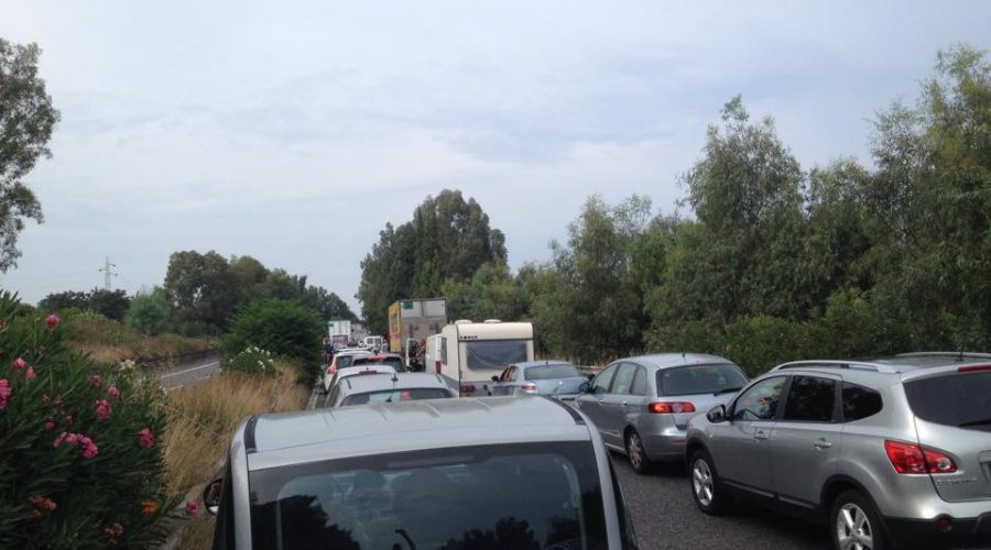 A18, incidente nei pressi dello svincolo di Acireale