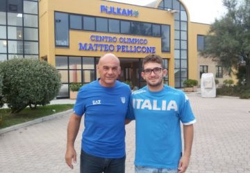 Franco Sorbello capo delegazione della Nazionale azzurra ai Mondiali di Lotta in Brasile