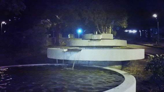 S. Giovanni Montebello: ripristinata la fontana artistica del Parco giardino