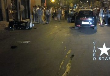 Adrano, scontro scooter auto: centauro in prognosi riservata