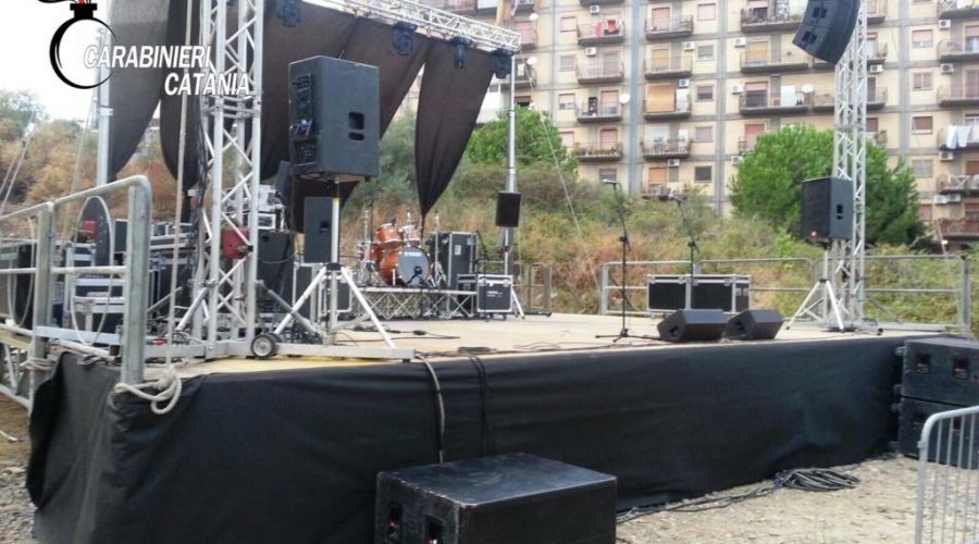 Incredibile Catania: un concerto per festeggiare il compleanno di un esponente di “cosa nostra”