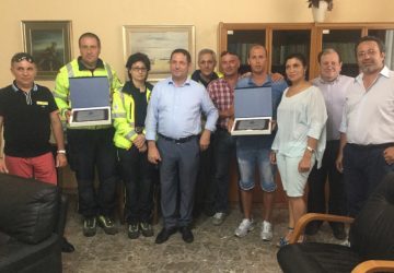 Mascali, premiate la professionalità e l’altruismo. Targhe a bagnino e 118