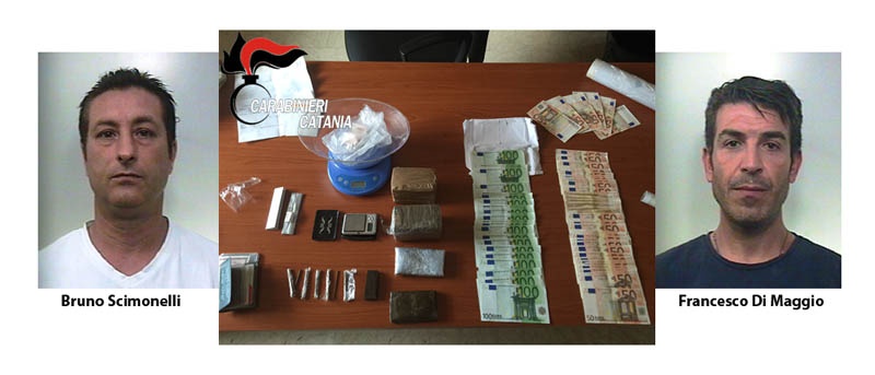 Blitz antidroga a Biancavilla: due arresti VIDEO