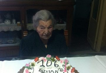 Giarre: ci lascia, a pochi giorni del suo 107° compleanno, la signora Agata Fichera