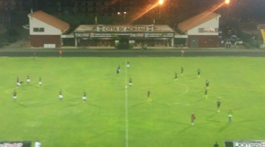 Il Giarre, sconfitto ad Acireale, esce a testa alta dalla Coppa Italia