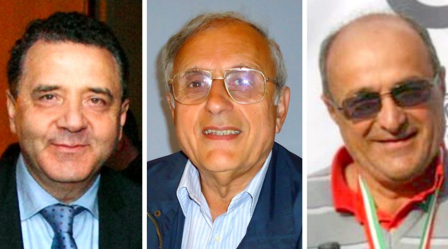 Giuseppe Bombara, Carmelino Puglisi e Filippo Sgarlata