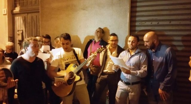 Giarre, tornano di moda le serenate d’amore VIDEO