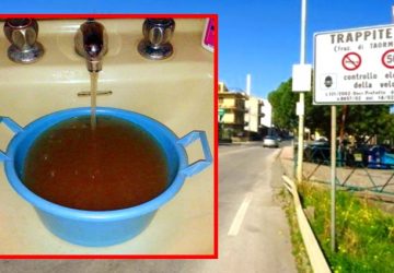 Trappitello: acqua sporca dai rubinetti